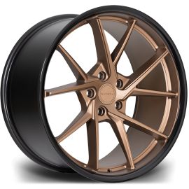 RIVIERA Wheels RF1 Matt Bronze Gloss Black Lip
