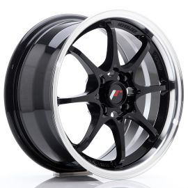 Japan Racing Wheels JR5 Gloss Black Machined Lip