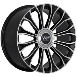 WP Wheels 830 Glanz-Schwarz Frontpoliert