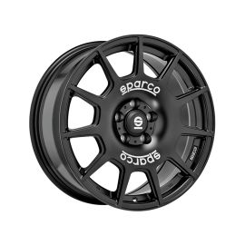 Sparco Terra Matt Black White Lettering