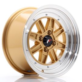 Japan Racing Wheels JR31 Gold Machined Lip