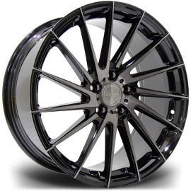 RIVIERA Wheels RV199 Black Polished Dark Tint