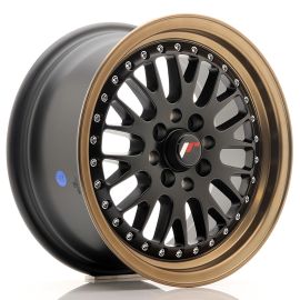 Japan Racing Wheels JR10 Matt Black Bronze Lip