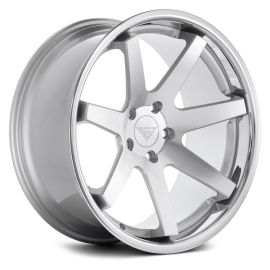 Ferrada Wheels FR1 Deep Concavity Machine Silver/Chrome Lip