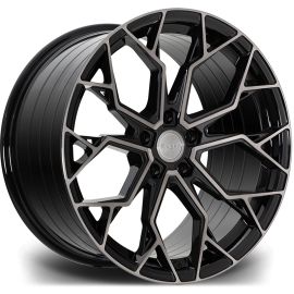 RIVIERA Wheels RF5 Black Polished Dark Tint