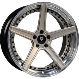 MB KV1.3 Champagner Glänzend/Schwarz Glänzend Poliert