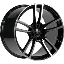WP Wheels 732 Glanz-Schwarz Frontpoliert