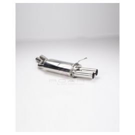 Sportauspuff doppelendrohr für BMW 320 (E46)