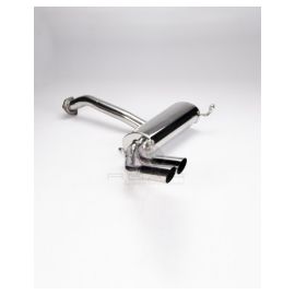 Sportauspuff doppelendrohr für AUDI COUPÉ QUATTRO