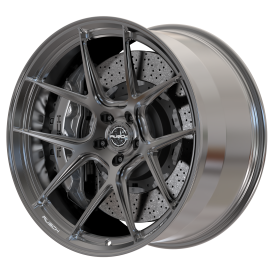 Rusch Wheels R0330 Monoblock Dark Brushed Black