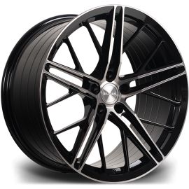 RIVIERA Wheels RF4 Black Polished Dark Tint