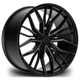 RIVIERA Wheels RF9 Black Polished Dark Tint