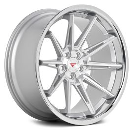 Ferrada Wheels CM2 Machine Silver Chrome Lip Slight Concavity Series 23