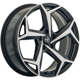 WP Wheels 964 Glanz-Schwarz Poliert