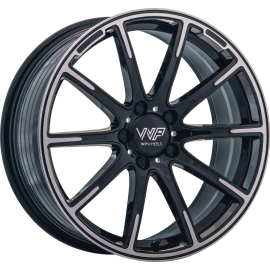 WP Wheels 003 Glanz-Schwarz Randpoliert