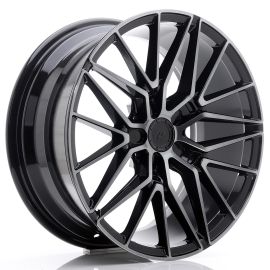 Japan Racing Wheels JR38 Black Brushed Tinted Face
